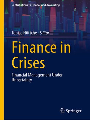 cover image of Finance in Crises